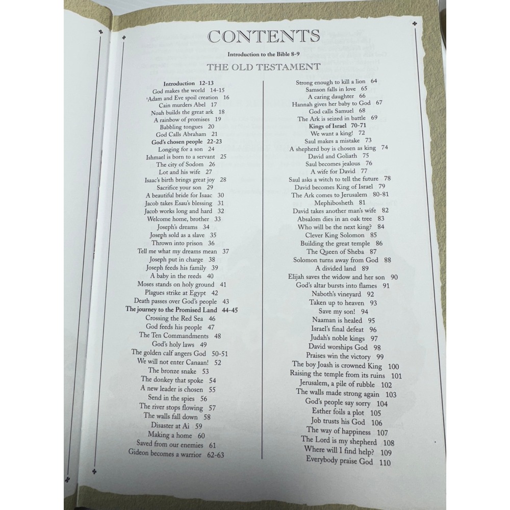 Bible Stories Over 200‎ Beautifully Illustrated Stories Martin Manser Hardcover - Picture 4 of 6